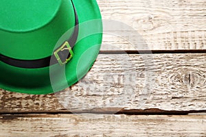 Green St. Patrick`s day hat