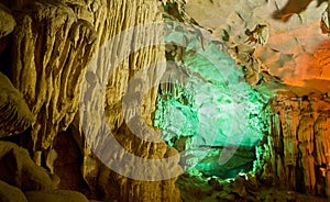 Green Stalactites