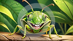 Green Stink Bug taxonomy funny toddler comedy character