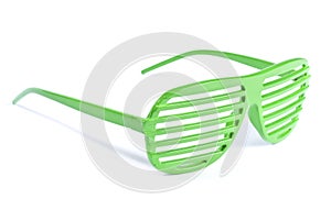 Zelený slnečné okuliare 