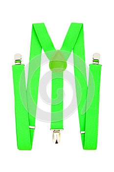 Green suspenders