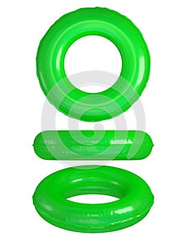 Green Swim Rings