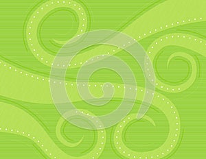 Green Swirls