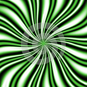 Green Swirly Vortex