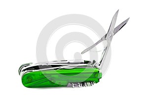 Green Swiss Penknife
