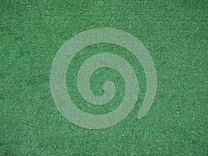 Green synthetic grass texture background