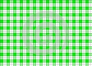 gingham green table cloth pattern for background texture template wall paper vector and illustration
