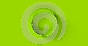 Green Tambourine Simple