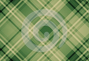 Green Tartan plaid fabric pattern background