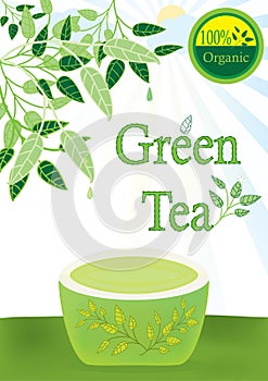 Green tea 100 percent organic