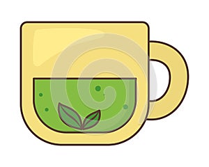 green tea cup icon