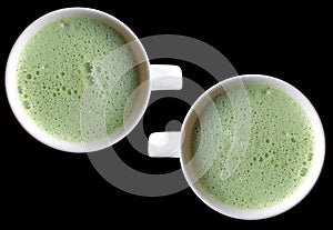 Green tea latte