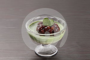 Green tea Panna cotta