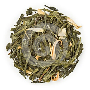 Green tea Sencha Earl Grey photo