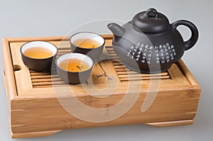 Green tea set