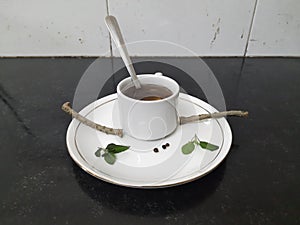 Green tea whit Tinospora cordifolia/giloy.