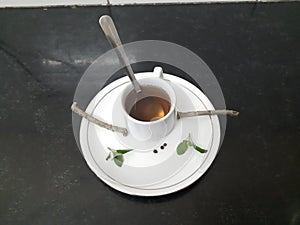 Green tea whit Tinospora cordifolia/giloy.