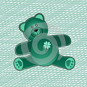 Green Teddy Bear