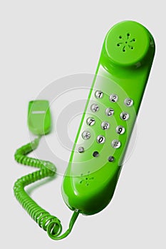 Green telephone