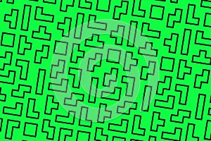 Green tetris background img