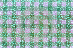 Green Texture Abstract Plaid background.