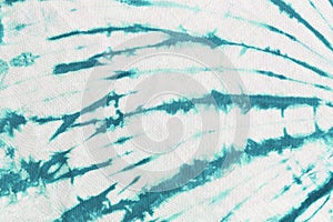 Green tie dye fabric texture background