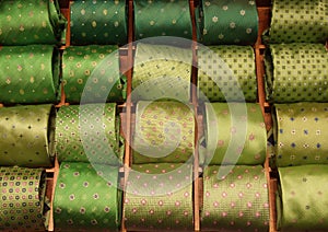 Green ties selection