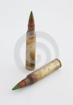 Green tipped bullets