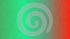 Green to red gradient abstract background with subtle cell pattern design
