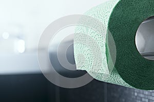 Green toilet paper