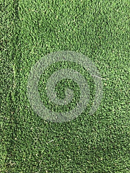 Green tones artificial grass texture photo