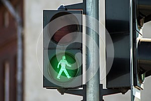 Green traffic light