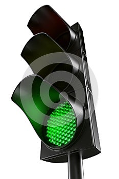 Green traffic light