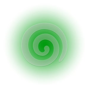 Green transparent blur, green translucent round spot