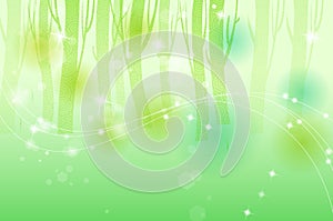 Green Tree background