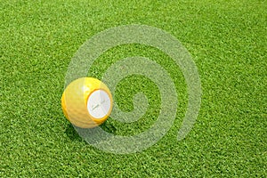 Close up golf