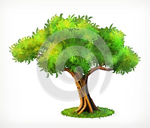 Green tree icon