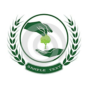 Green tree logo