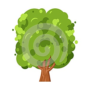 Green tree nature and environment, ecology concept