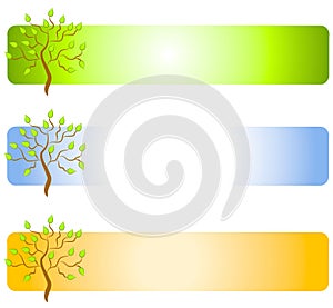 Green Tree Web Page Logos