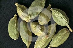 Green or true cardamom, Elettaria cardamomum, Satara