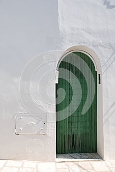 Verde trulli puerta 