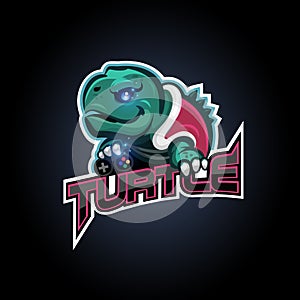 Green turtle esport logo