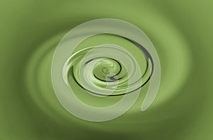 Green twirl