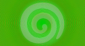 Green twirl circular wave.