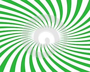 Green Twirl Vector Background