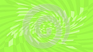 Green twirl wave pattern abstract for background, optical wave twirl green color, hypnotic concept, dynamic motion curve of lines