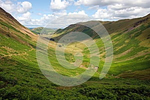 Green U-Shaped Glacial Valley photo