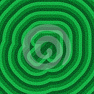 Upward Arrow Icon with Green Ripples