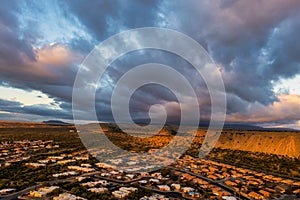 Green Valley, Arizona retirement community, aerial view